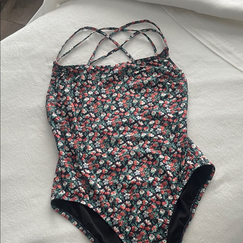J. Crew Floral One Piece